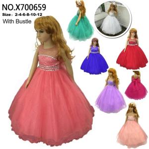 Wholesale girl's princess dress evening dress wear party dress ready goods ready to ship stock 79 from china suppliers