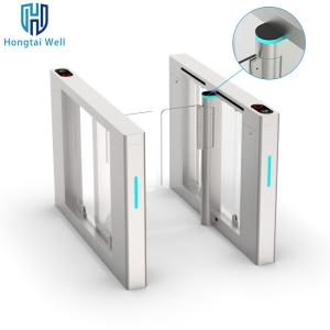 Wholesale Slim Swing Speed Gate Turnstile Anti Shock ARM Control For Pedestrian from china suppliers