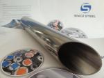 Durable TP304 TP316L Stainless Steel Round Pipe For Architectural Decoration