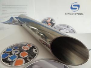 Wholesale Durable TP304 TP316L Stainless Steel Round Pipe For Architectural Decoration Industry from china suppliers