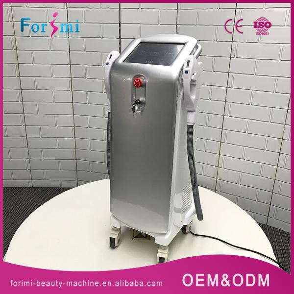 CE FDA approved HR690~1200nm,SR560~1200nm 1200nm 3000w SHR + IPL Multifunction