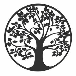 Wholesale Custom Weather Resistant Metal Tree Cutouts Outdoor Accessories Wall Decor from china suppliers