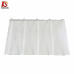100% Waterproof Plastic Fiberglass Roof Tile Panel Transparent FRP Sheet for