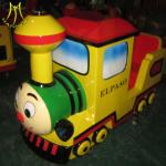 Hansel wholesale indoor coin operated train kiddie rides kids game machine