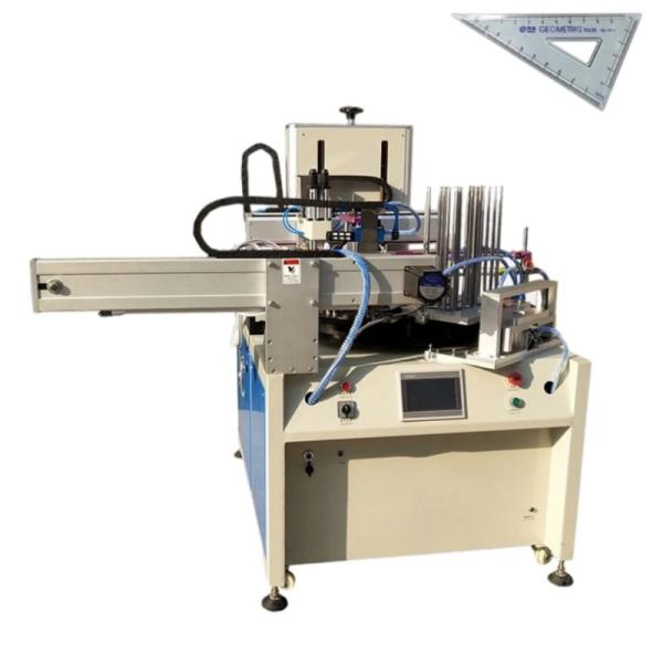 1200 Print/Hour Fully Automatic Screen Printing Machine For Stationery Ruler