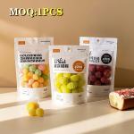 Food Ziplock Packaging Bags For Nut Snack Coffee Custom Logo Printed Zip Lock