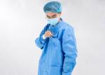 SMS Disposable Lab Coat With Pants Hospital Visitor Gown
