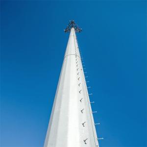 Wholesale 30m Telecommunications Monopole Antenna Tower ASTM A123 Q345B/A572 from china suppliers