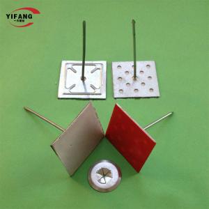 Wholesale Galvanised Iron Self Stick Insulation Hangers 35mm X 35mm Base from china suppliers