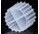 mbbr plastic koi pond floating bio media for sewage water treatment made of hdpe