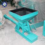 Cement Clay Powder 250mm Fixed Screw Fertilizer Conveyors at Belt Conveyor