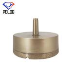 Large size one-piece sintered diamond drill bit for glass hole