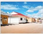ISO3834 Q345B Light Steel Villa House With PU Panel , Q235B Prefabricated Home