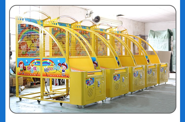 Custom Street Basketball Shooting Machine Arcade For Amusement Centers