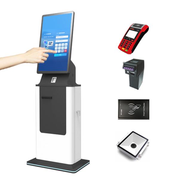 Cash Payment 4096x4096 Self Service Food Ordering Kiosks Machine Durable