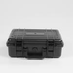 Six Watches Water Resistant Watch Box Black Plastic