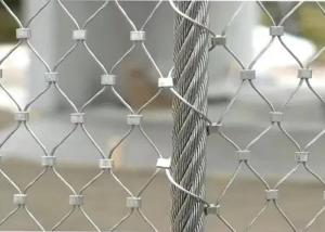 Wholesale Stainless Steel Wire Cable Net For Gibbon Enclosure Mesh from china suppliers