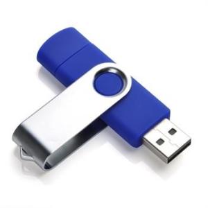 Wholesale Popular USB OTG Drive Dual Port For Mobile 256gb Various Type PVC / Metal Material from china suppliers