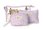 Wholesale Luxury Transparent Clear PVC Makeup Pouch Toiletry Cosmetic Make Up