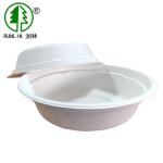 Eco Hotel Durable Disposable Biodegradable Sugarcane Bagasse Bowls 16OZ