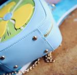 2016 summer new female Japanese fruit fan small square bag Messenger bag cute