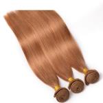 #30 Color Straight Brazilian Hair Raw Hair Material Can Be Curled 12" to 26"