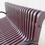 Street Furnitures L150/W66/H82cm Outdoor Backyard Bench