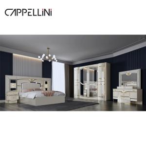 Wholesale High Quality Modern Double Leather King Bed Mdf Frame Luxury Full Queen Size Wooden Home Full Furniture Bedroom Sets from china suppliers