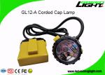 High Performance LED Miners Cap Lamp 25000lux Brightness 1200 Battery Cycles