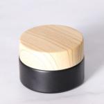 Portable 10g Cream Jar With Wooden Cap for Personal Care Acceptable Customer's