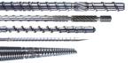 Pipe Twin Screw Extruder Parts , Injection Molding Screws And Barrels Even