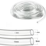 Food Grade Clear PVC Flexible Hose 3-50mm for Non-toxic Clear Food Beverage Beer