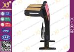 Oval Steel Tube Folding School Desk And Chair , Classroom Desks And Chairs