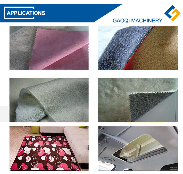 Non-woven Fabric Lamination Machine with Water-based Glue and Needle Plate Stretching