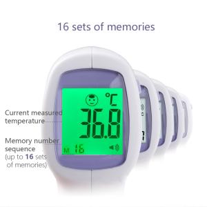 Wholesale Adults Baby Body Non Contact Infrared Thermometer 32 Sets Mermory Fda Approved from china suppliers