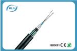 Waterproof Single Mode Fiber Cable , PE Jacket 24 Pair Fiber Optic Cable