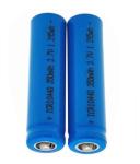 AAA Lithium Ion Rechargeable Battery Cell Icr10440 Batteries 3.7V 350mAh