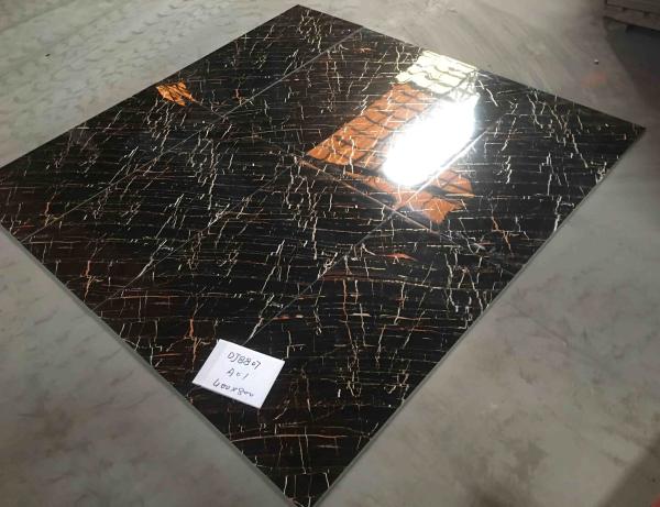 400x800mm Polished Glazed Tiles , 7.8mm 6pcs/ctn Porcelain Wall Floor Tiles