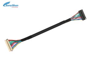 Wholesale UL1571 28AWG LVDS Display Cable , Bare Copper Conductor 20 Pin LVDS Cable from china suppliers