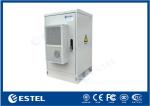 Air Conditioner Floor Mounted Enclosure 20U Galvanized Steel With Cooling