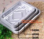 disposable food packaging aluminum foil container, tray, box Customised food