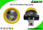 Safety Head Cordless Mining Cap Lamps Led Helmet Light 2.2ah Battery Capacity