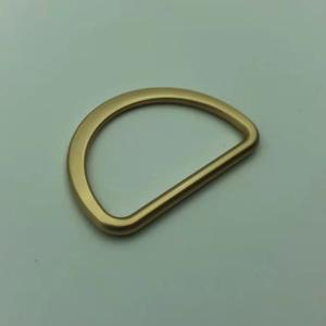 Wholesale Matte Golden Non Nickel Belt Buckles D Handbag Rings from china suppliers
