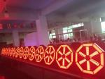 DJ Disco Party Bar Club IP44 LED Fan Background Light for Photoshoot and Stage