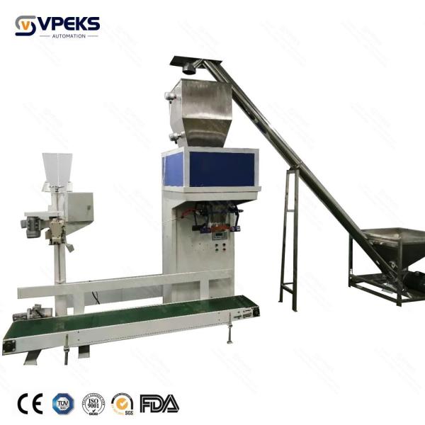 Semi Automatic Bagging Machine For 10-50kg Bags With 400-600bags/Hr Speed