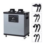 Chemical Laboratory / Medical Portable Fume Extractors with Double Ducts 75mm