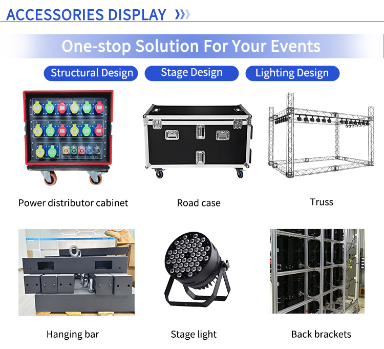 Waterproof P4.81 Video Giant Stage Rental Outdoor Led Screen P4.81 P3.91 Rental Movie Led Display Screen Video Wall