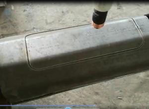 Wholesale CNC Light Pole Door Cutting Machine Max Diameter 350mm Max Cutting Length 2000mm from china suppliers