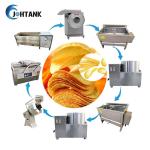 Banana Potato Chips Production Line 50Kg/H Semi Automatic