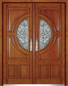 Wholesale steel wood security armored door from china suppliers